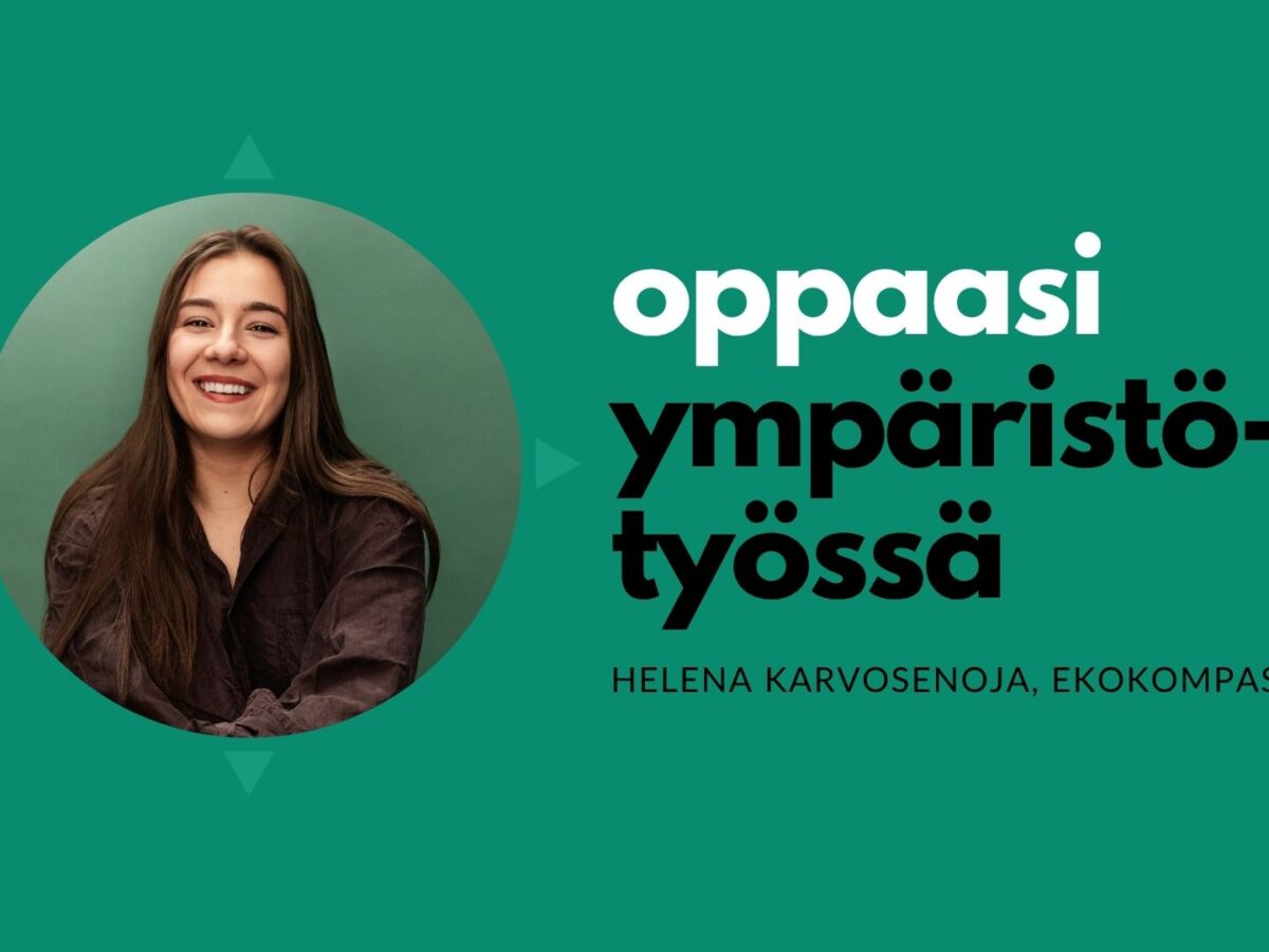 Helena Karvosenoja vahvistamaan Ekokompassin viestintää ja markkinointia